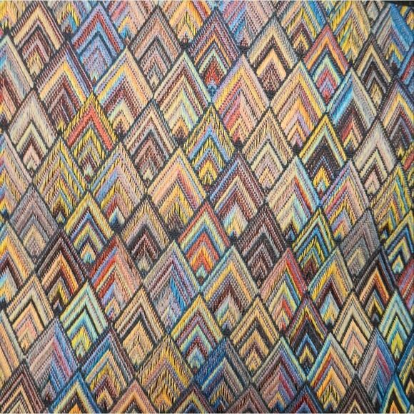 70s Kilim Leather Tote Carpetbag - Picture 7 of 12